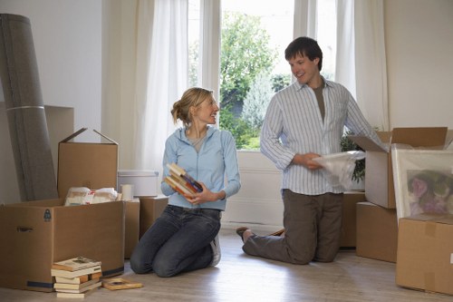 Storage use for moving and home organization in Bethnal Green