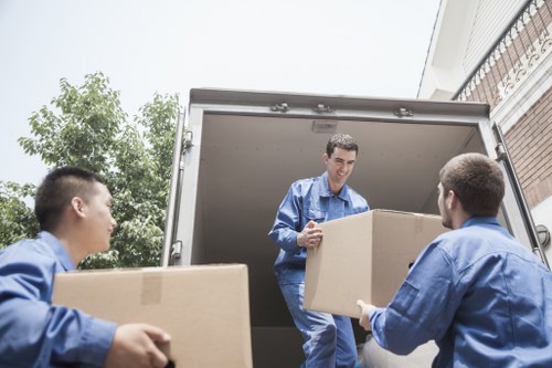 Waste compliance and prohibited items warning for storage units