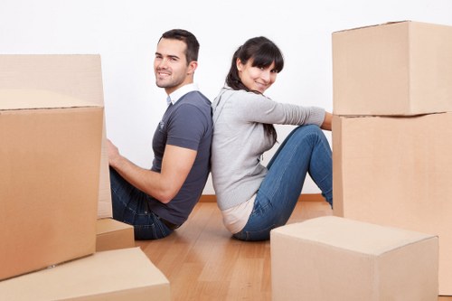 Space-saving furniture storage solution in Bethnalgreen