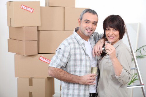 Secure local storage unit for furniture in Bethnalgreen